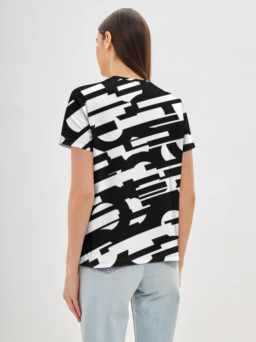 Женская базовая футболка / ФАНТАСТИКА КОСМОС