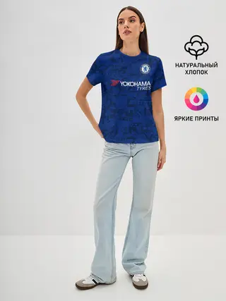 Женская базовая футболка / Kante home 19-20