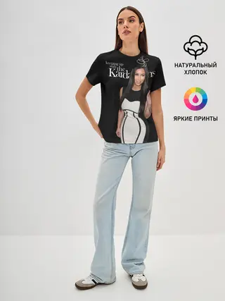 Женская базовая футболка / Keeping up with Kardashians