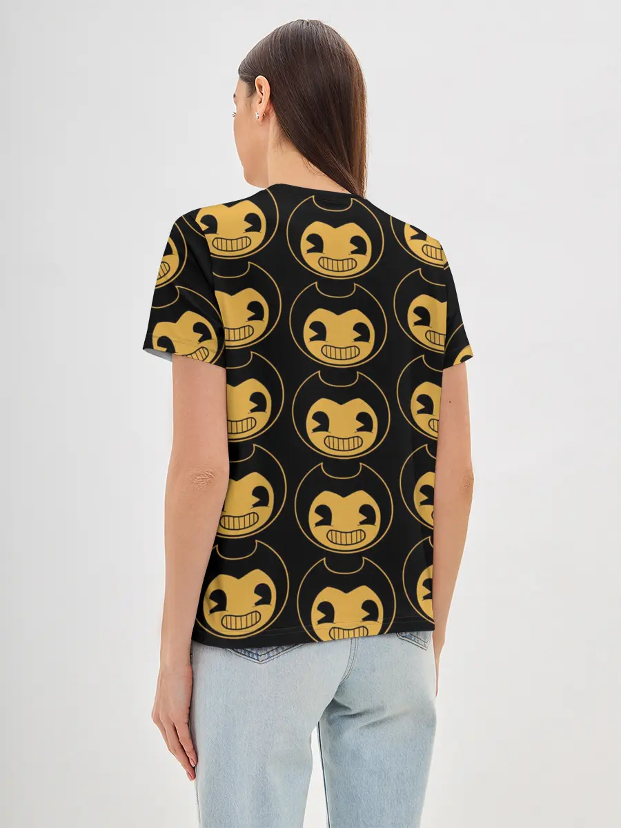 Женская базовая футболка / Bendy And The Ink Machine