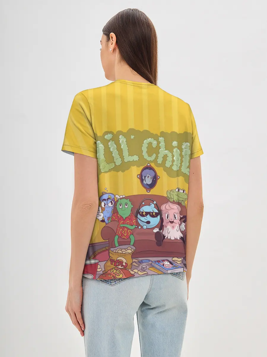 Женская базовая футболка / Gone Fludd