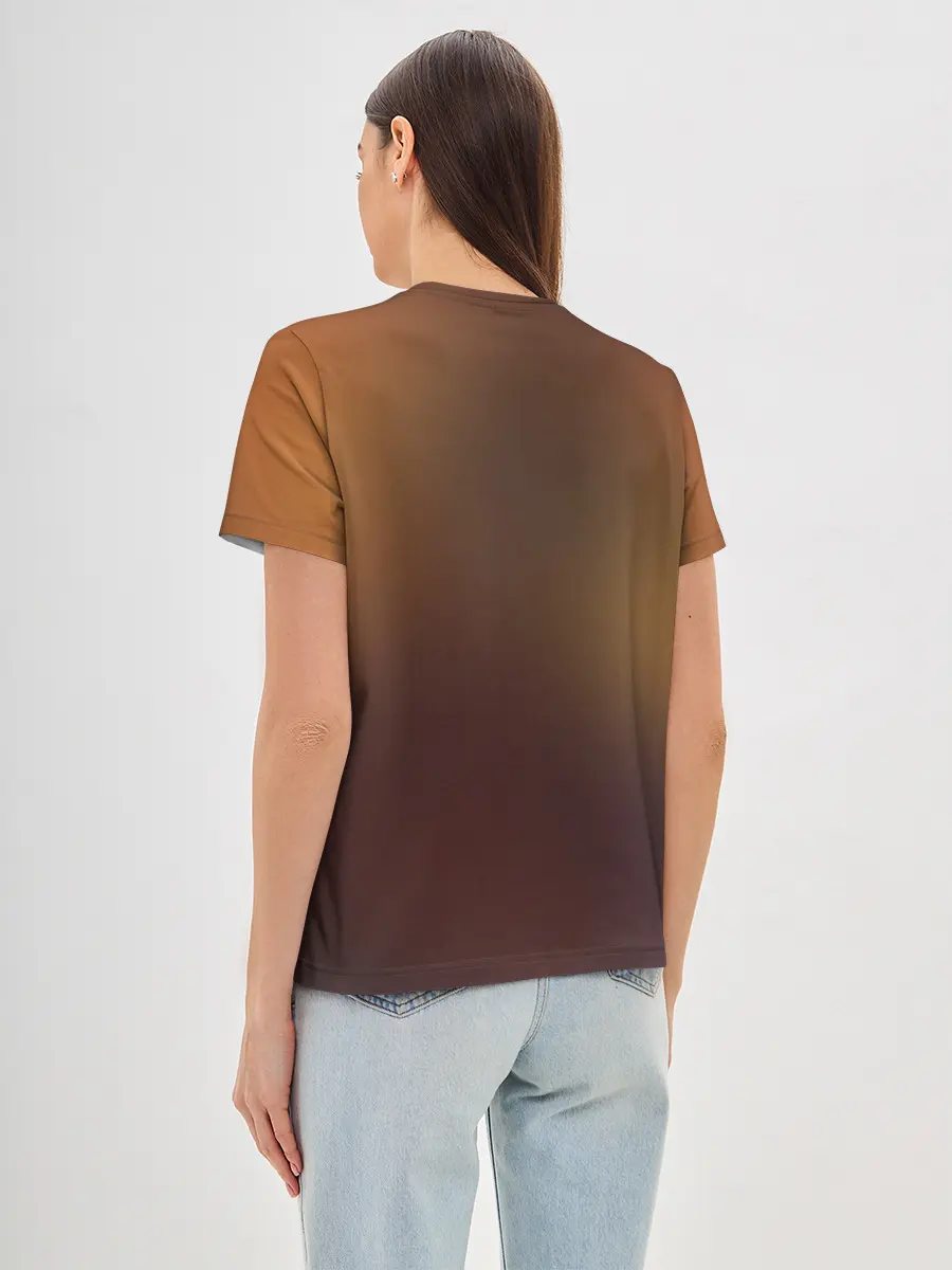 Женская базовая футболка / Этот замечательный мир!