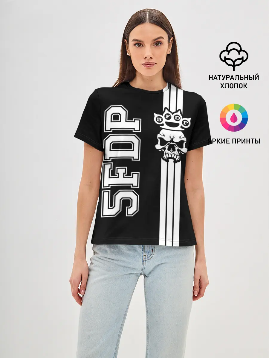 Женская базовая футболка / Five Finger Death Punch [2]