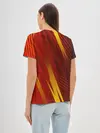 Женская базовая футболка / Red sport style