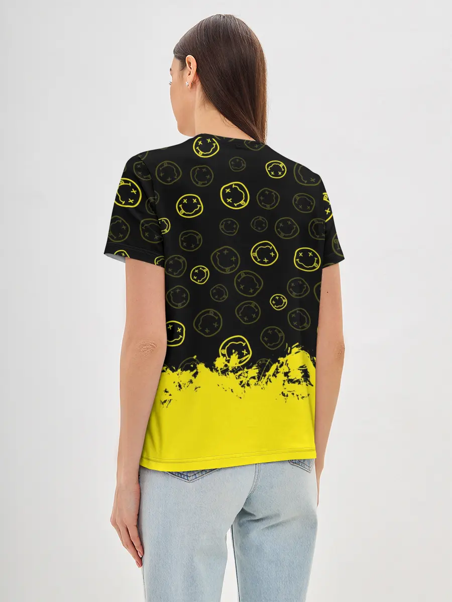 Женская базовая футболка / NIRVANA