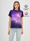 Женская базовая футболка / Cosmos