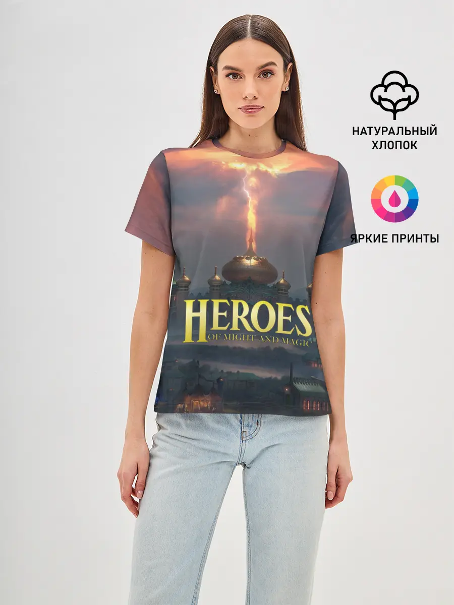 Женская базовая футболка / Heroes of Might and Magic | HoM