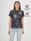 Женская базовая футболка / Bayern away gk 18-19