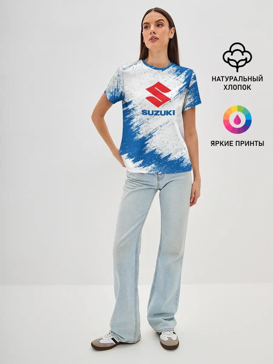 Женская базовая футболка / Suzuki