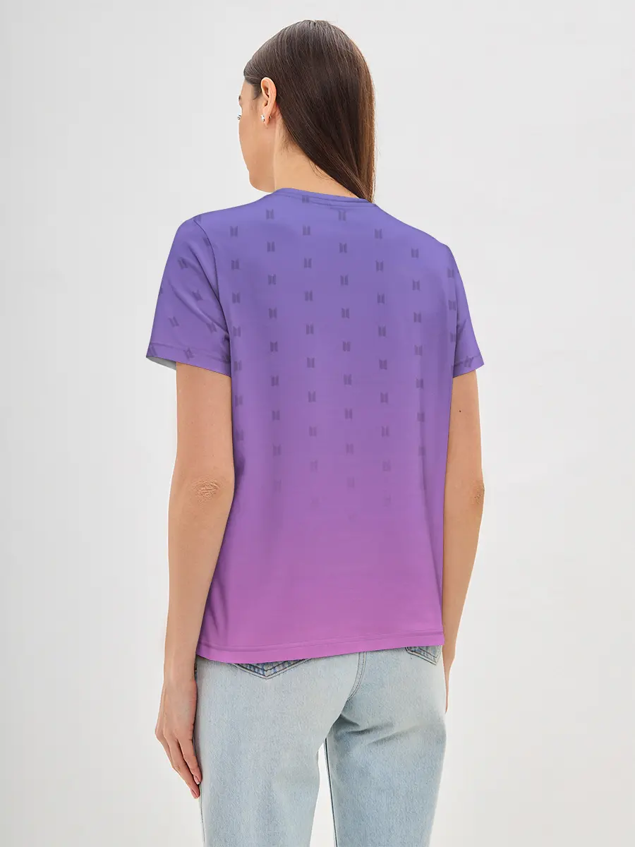 Женская базовая футболка / K-POP BTS