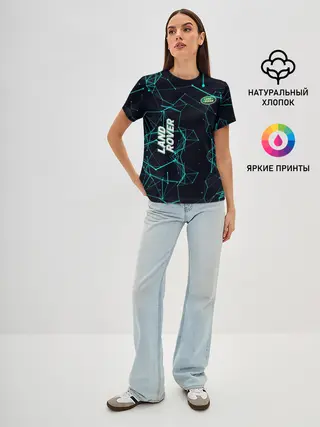 Женская базовая футболка / Land Rover