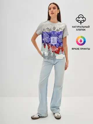 Женская базовая футболка / Сборная России