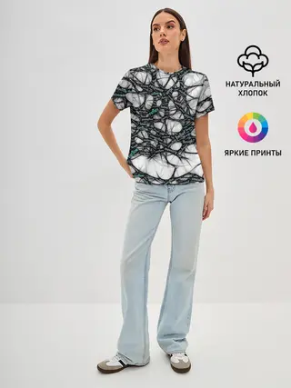 Женская базовая футболка / NEIROLINK