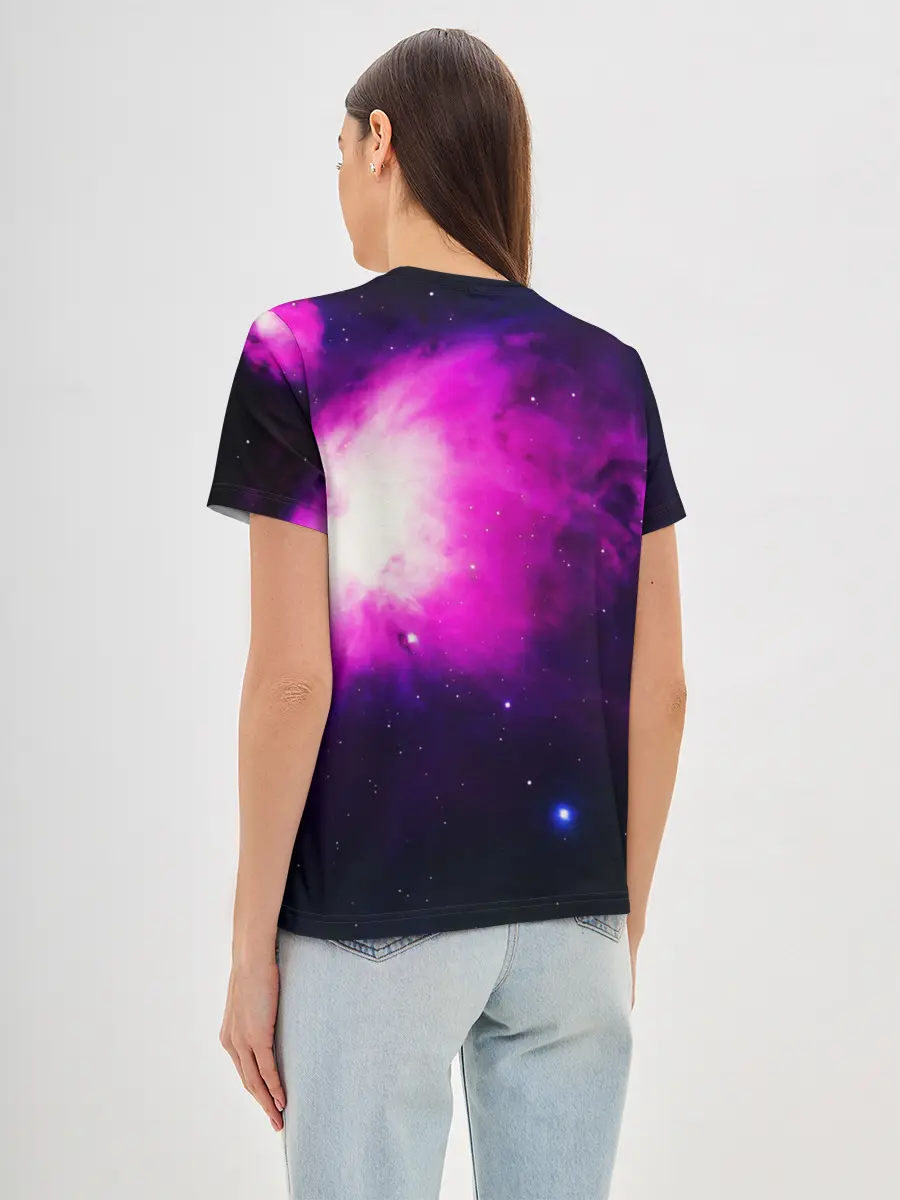 Женская базовая футболка / Space