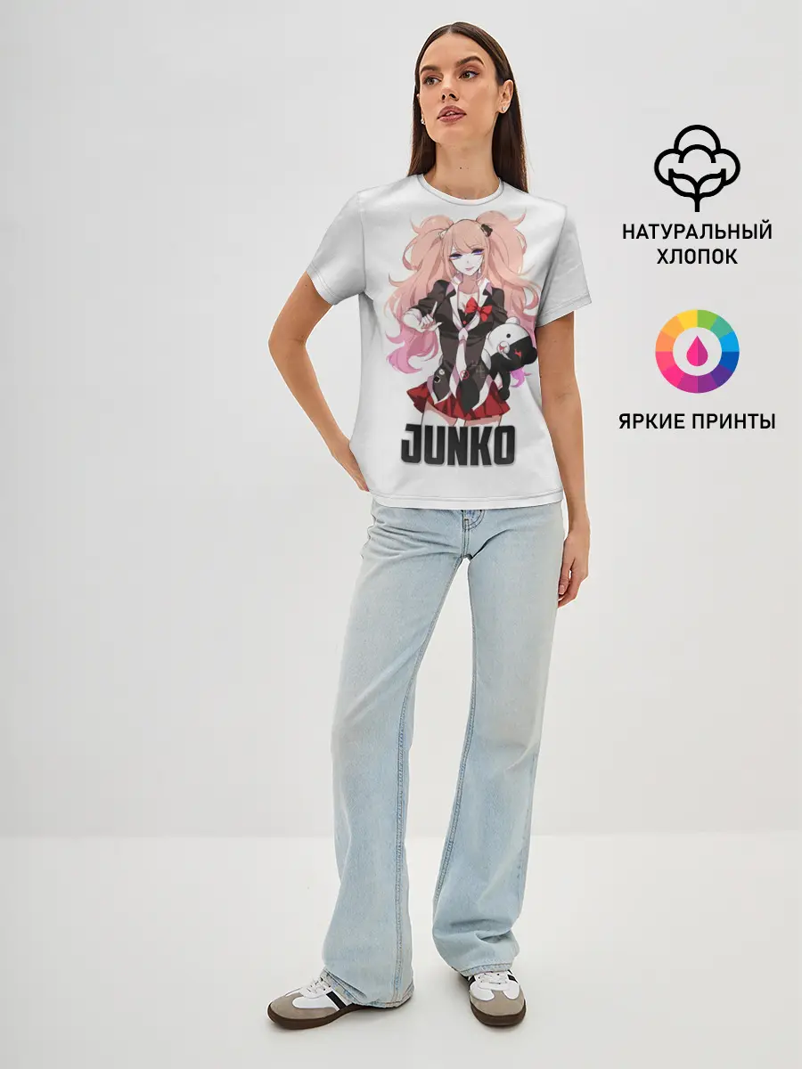 Женская базовая футболка / Джунко