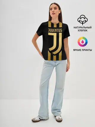 Женская базовая футболка / JUVENTUS