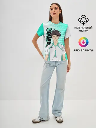 Женская базовая футболка / Тоору Ойкава / Oikawa Toru