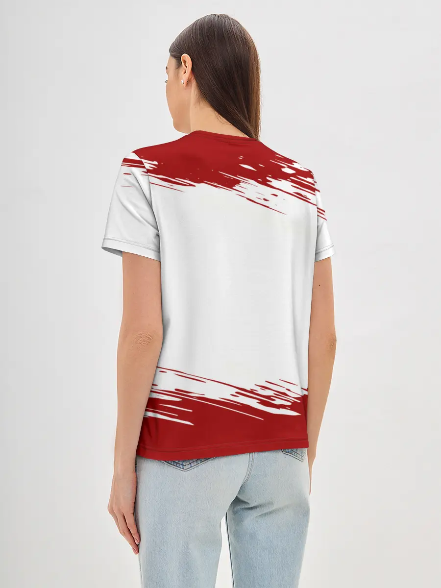 Женская базовая футболка / Пять героев Kimetsu no Yaiba