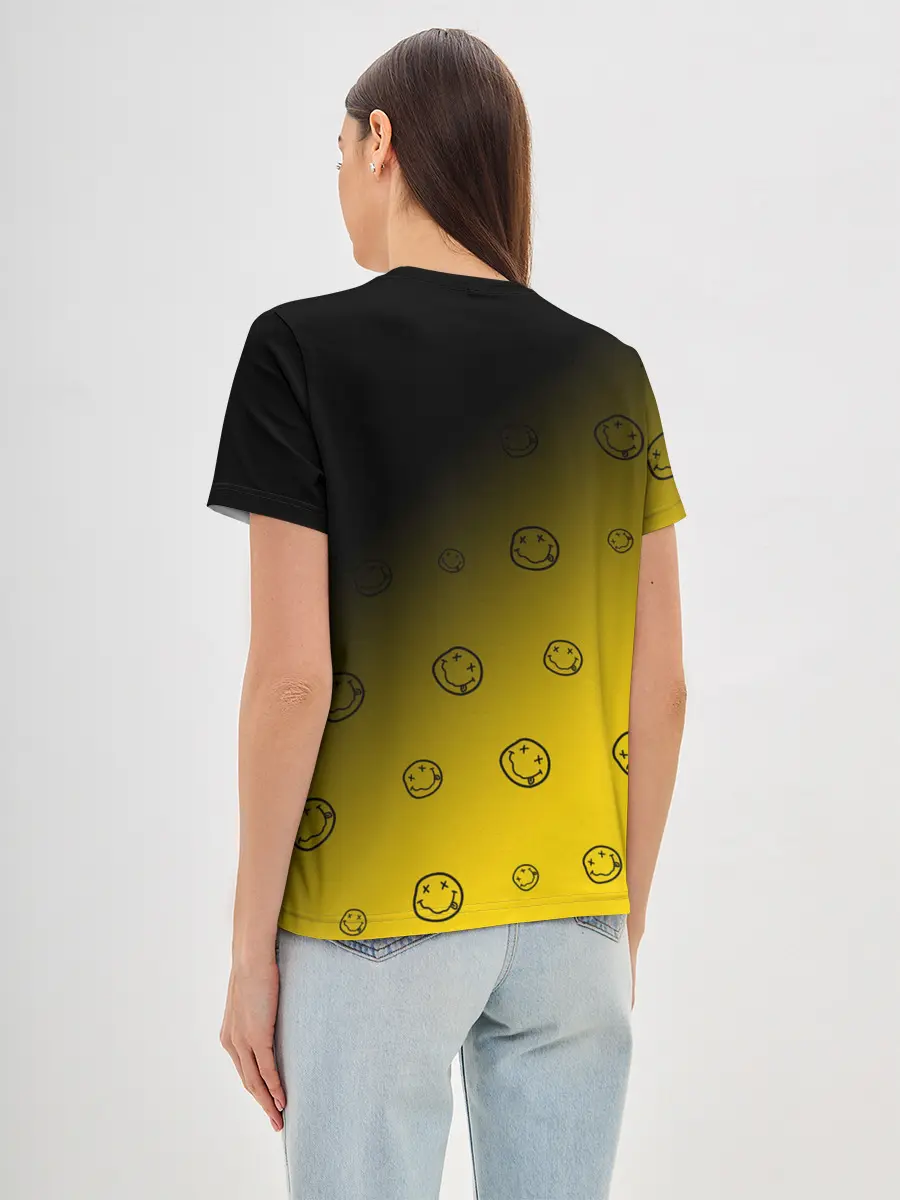 Женская базовая футболка / NIRVANA / НИРВАНА