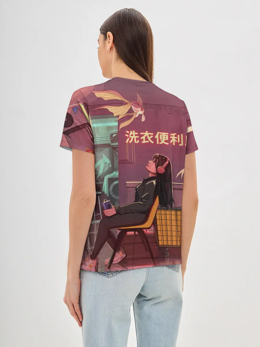 Женская базовая футболка / Стирка