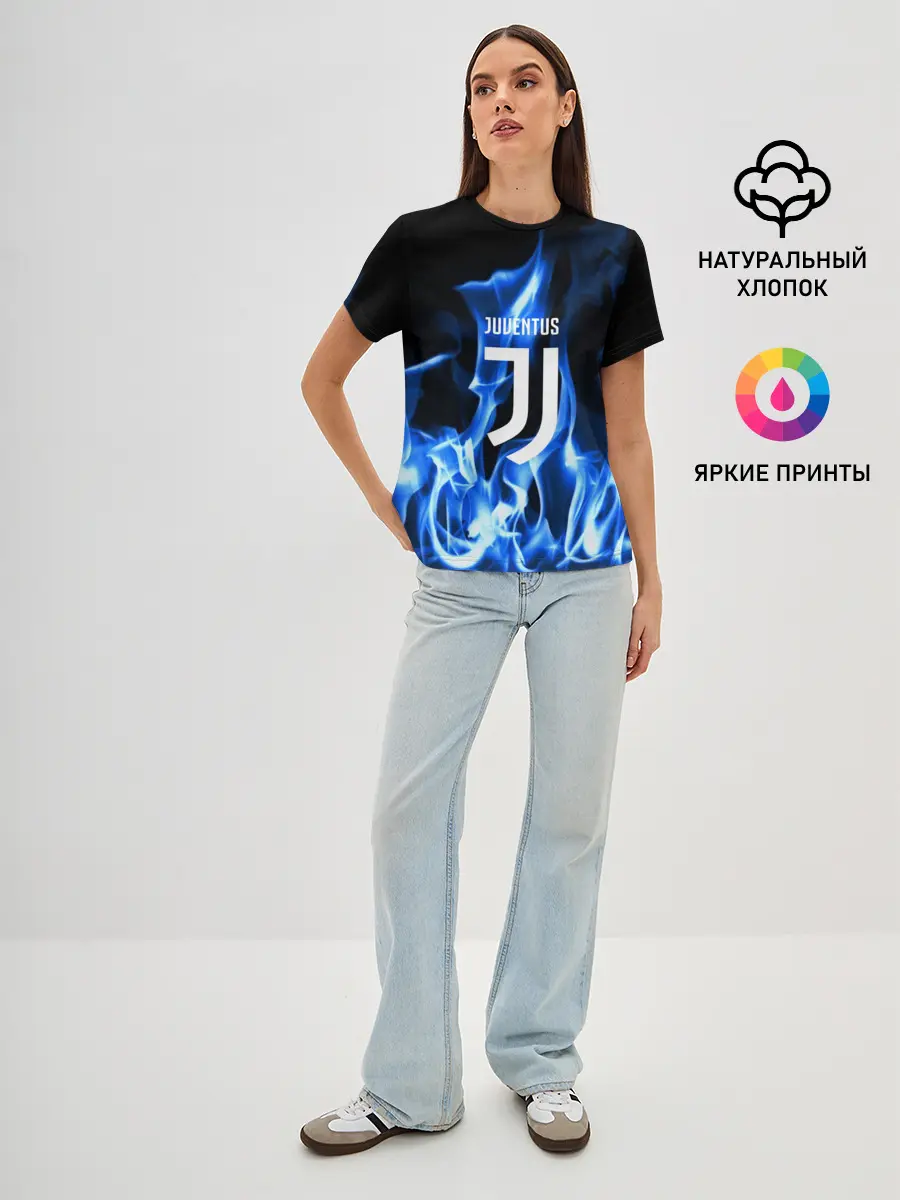 Женская базовая футболка / JUVENTUS