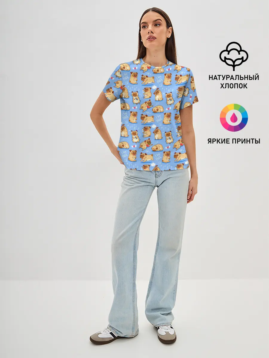 Женская базовая футболка / Best Friends