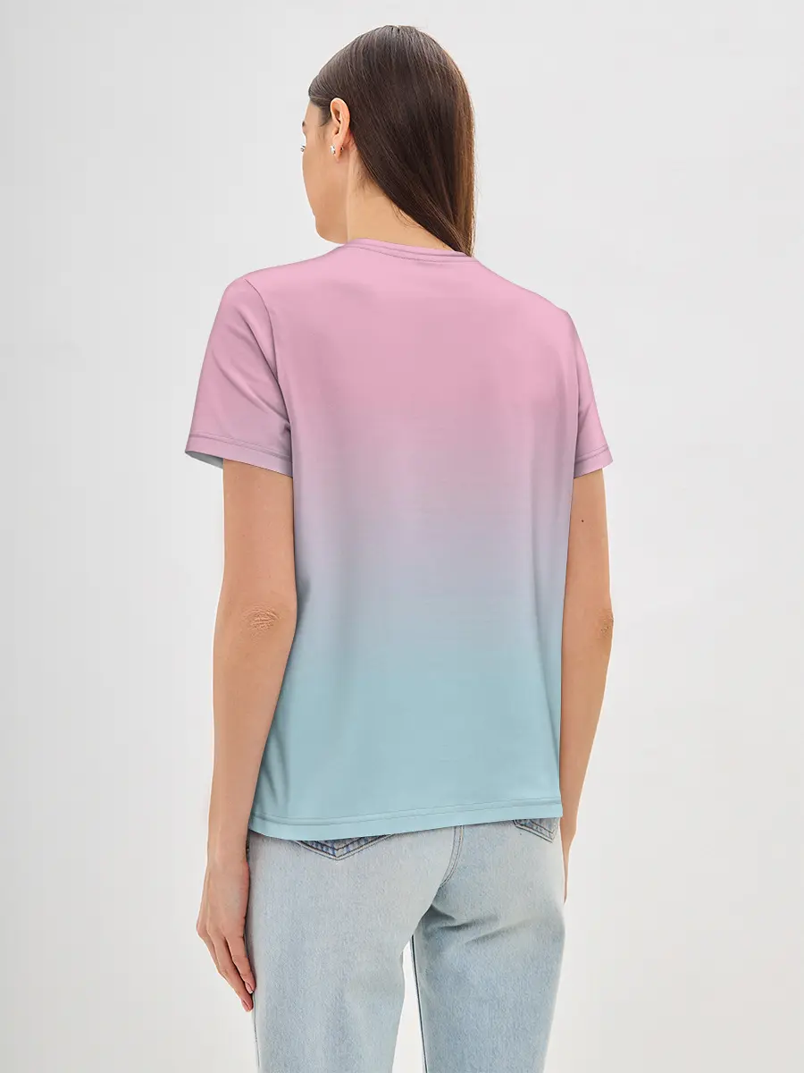 Женская базовая футболка / НЕЖНОСТЬ