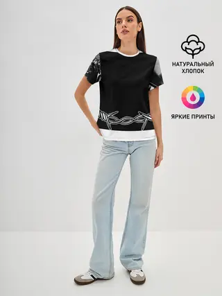 Женская базовая футболка / Abnormal