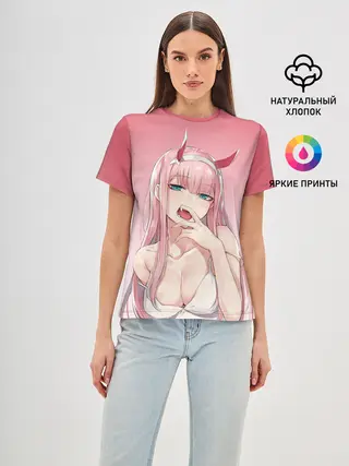 Женская базовая футболка / Sexy 02