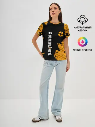 Женская базовая футболка / TEAM FORTRESS 2