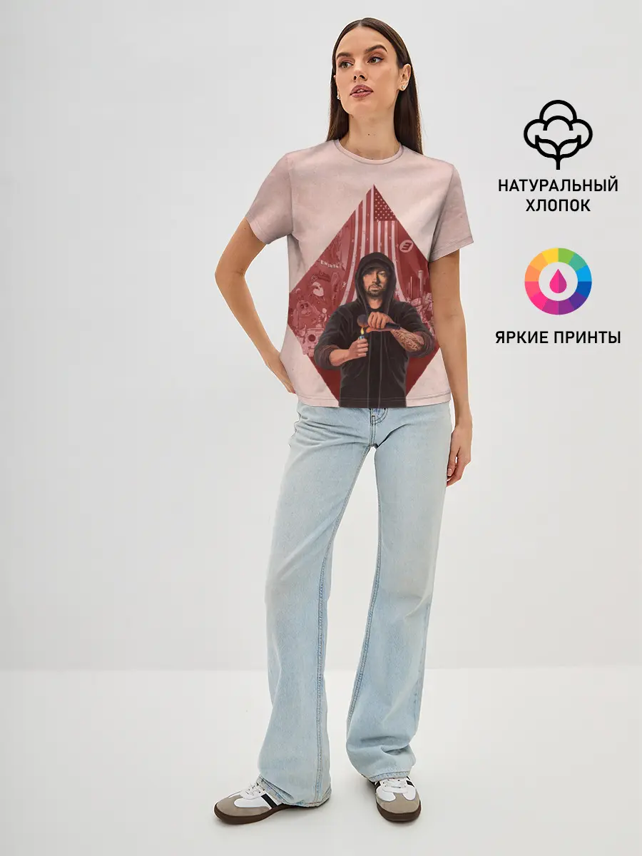 Женская базовая футболка / Rap truth