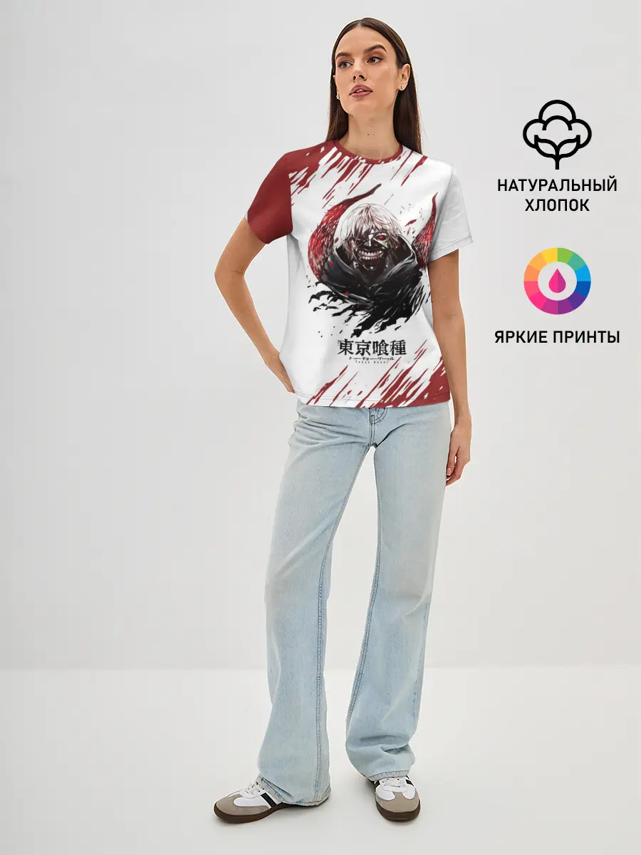 Женская базовая футболка / Kagune | Tokyo Ghoul