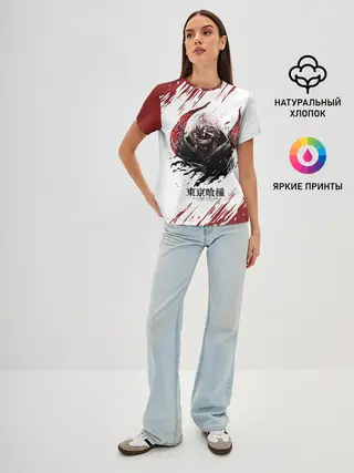 Женская базовая футболка / Kagune | Tokyo Ghoul