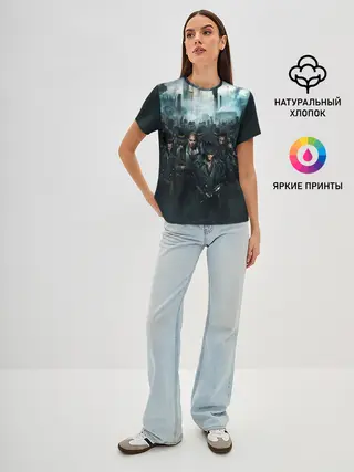 Женская базовая футболка / ASSASSINS CREED СИНДИКАТ