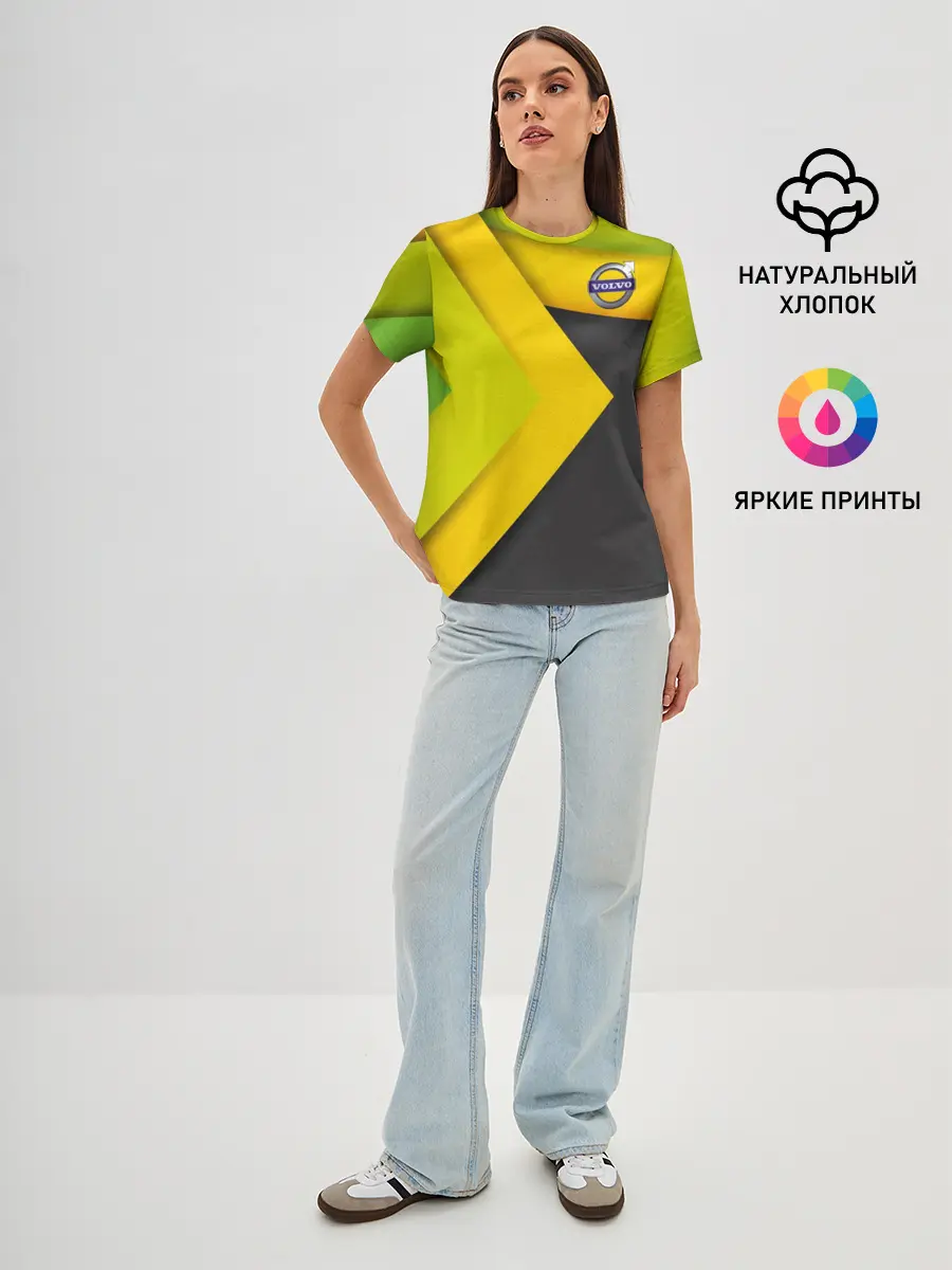 Женская базовая футболка / VOLVO.