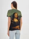 Женская базовая футболка / Леонардо да Винчи - Мона Лиза