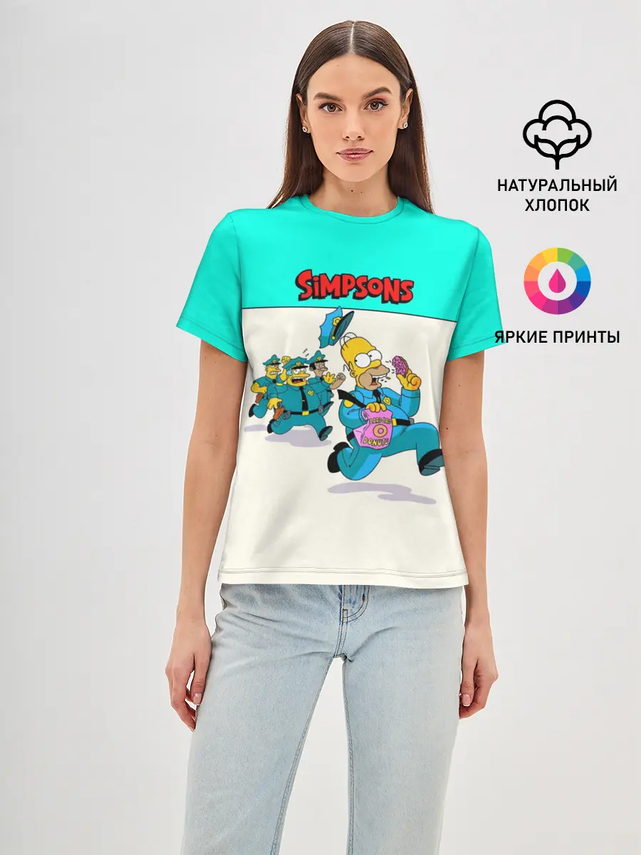 Женская базовая футболка / Эпичная Погоня