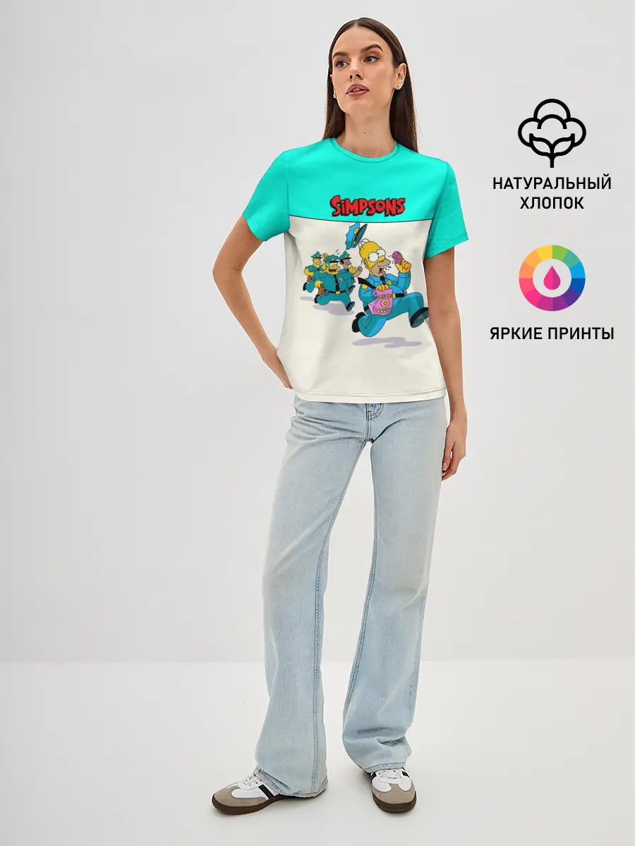 Женская базовая футболка / Эпичная Погоня