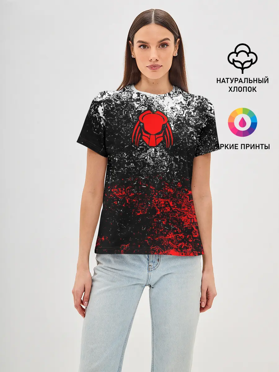 Женская базовая футболка / Predator