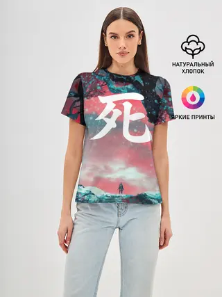 Женская базовая футболка / Sekiro shadows die twice