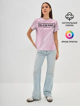 Женская базовая футболка / BlackPink