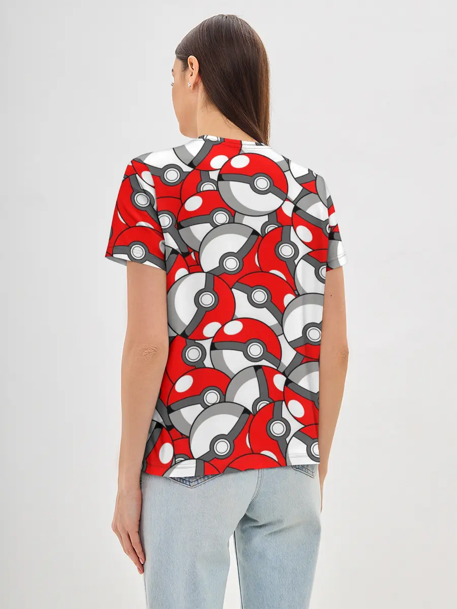 Женская базовая футболка / ПИКАЧУ