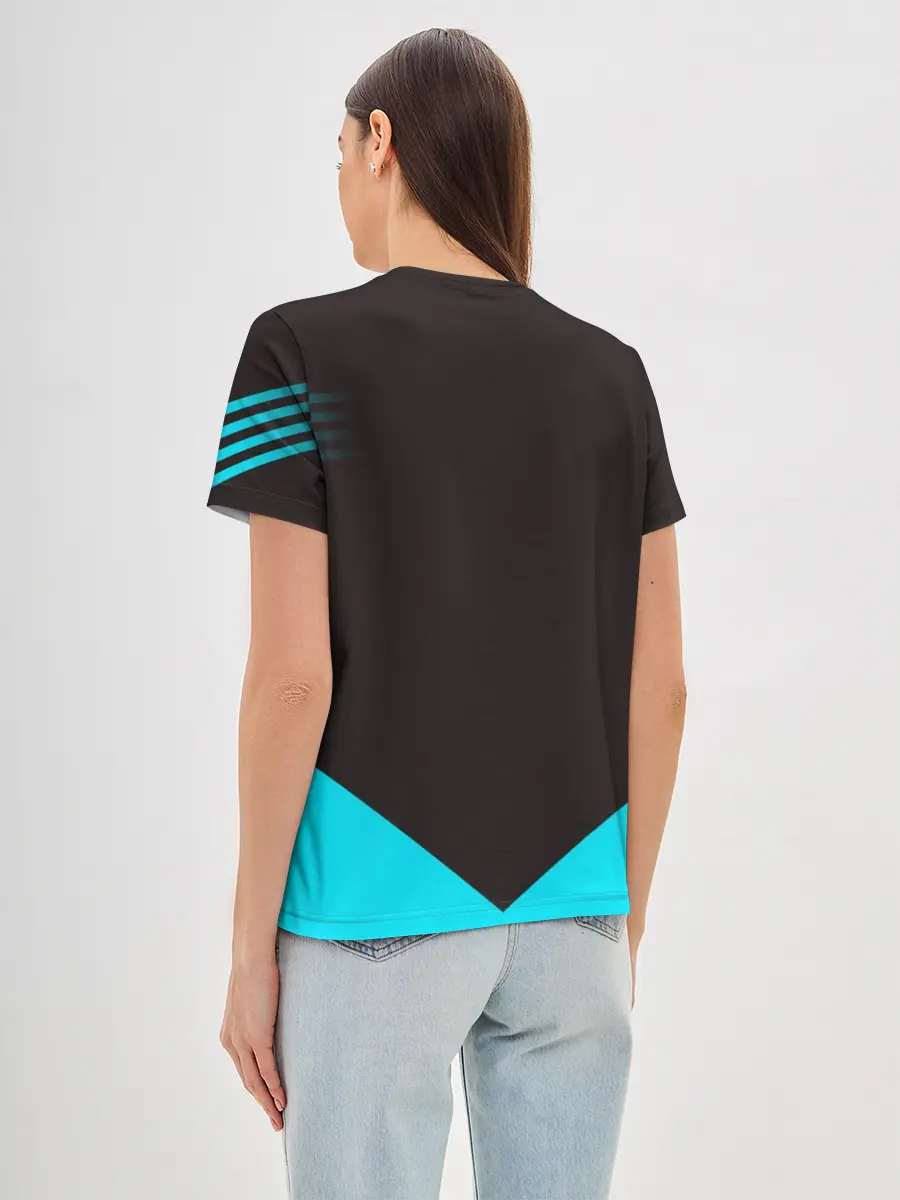 Женская базовая футболка / volleyball