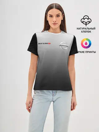 Женская базовая футболка / NISSAN NISMO | НИССАН НИСМО