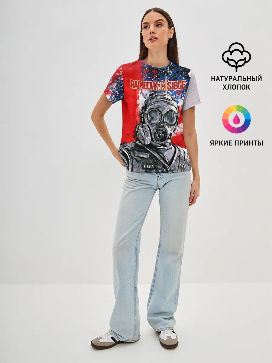 Женская базовая футболка / Rainbow Six: Siege