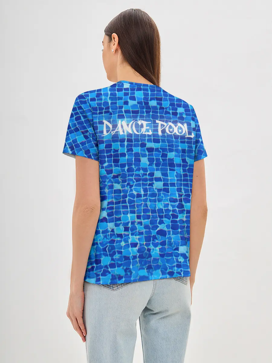 Женская базовая футболка / Dance pool