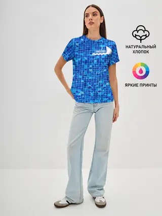 Женская базовая футболка / Dance pool