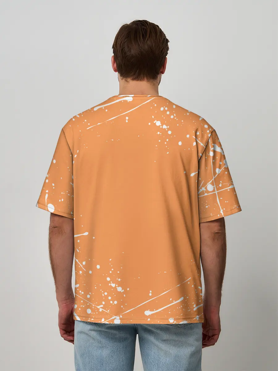 Мужская футболка оверсайз / Nishinoya Yuo | Haikyu | Волейбол