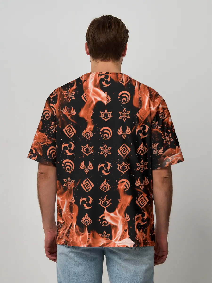 Мужская футболка оверсайз / DILUC