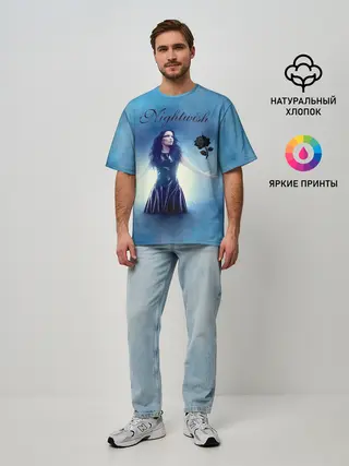 Мужская футболка оверсайз / Nightwish